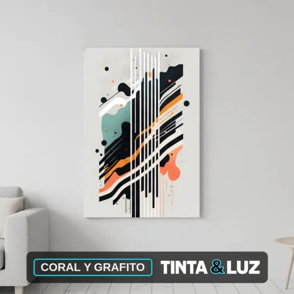 CORAL Y GRAFITO