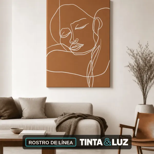 ROSTRO DE LÍNEA