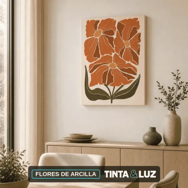 FLORES DE ARCILLA