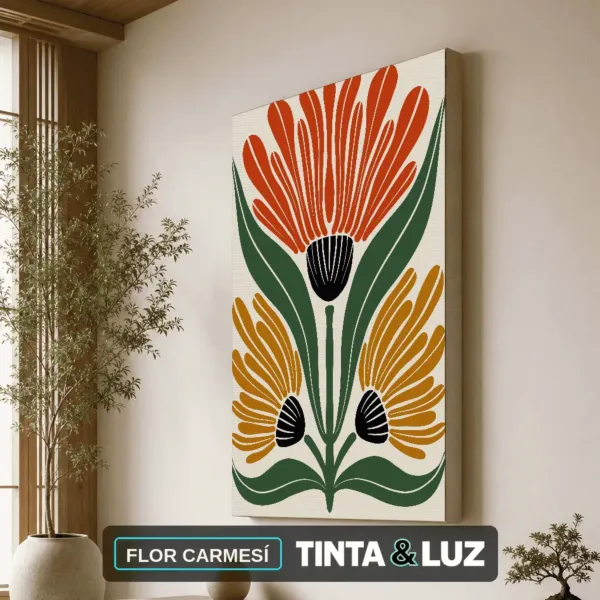 FLOR CARMESÍ