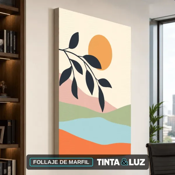 FOLLAJE DE MARFIL