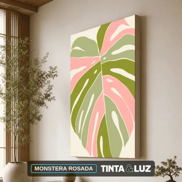 MONSTERA ROSADA