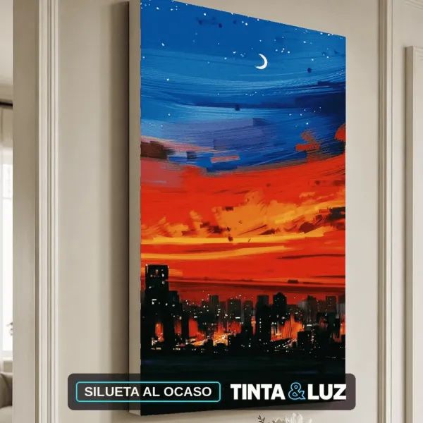 SILUETA AL OCASO