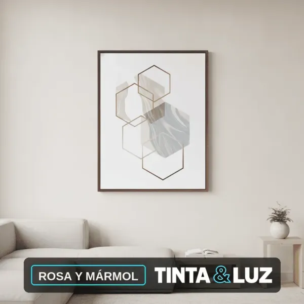 ROSA Y MÁRMOL