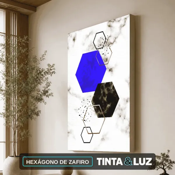 HEXÁGONO DE ZAFIRO