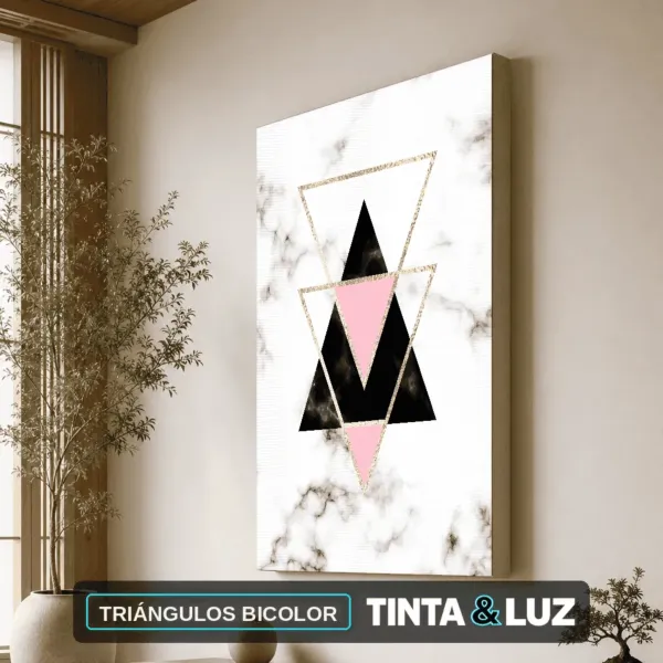 TRIÁNGULOS BICOLOR