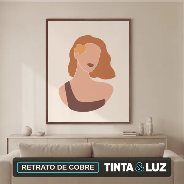 RETRATO DE COBRE