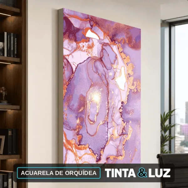 ACUARELA DE ORQUÍDEA