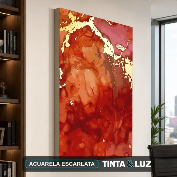 ACUARELA ESCARLATA