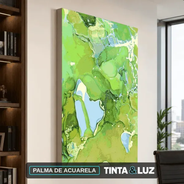 PALMA DE ACUARELA