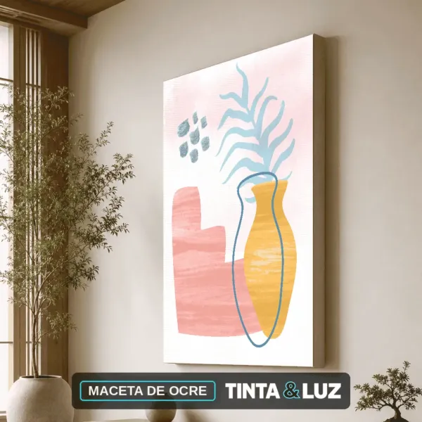 MACETA DE OCRE