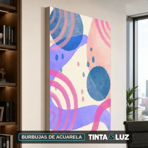 BURBUJAS DE ACUARELA