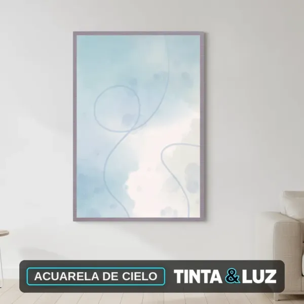 ACUARELA DE CIELO