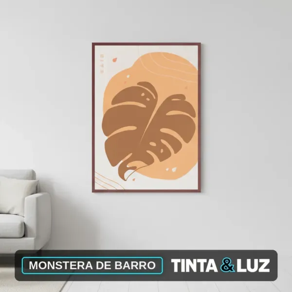 MONSTERA DE BARRO
