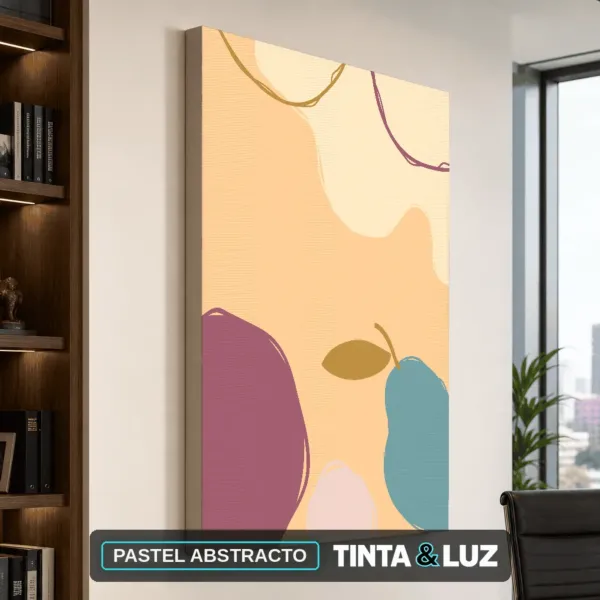 PASTEL ABSTRACTO