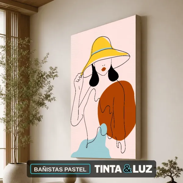 BAÑISTAS PASTEL