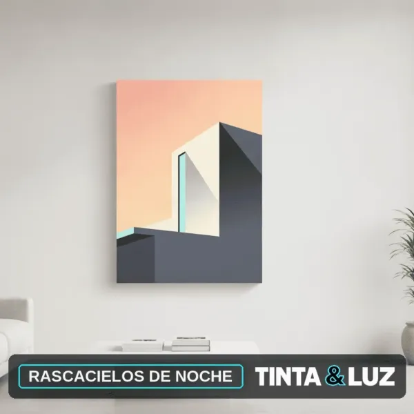 RASCACIELOS DE NOCHE
