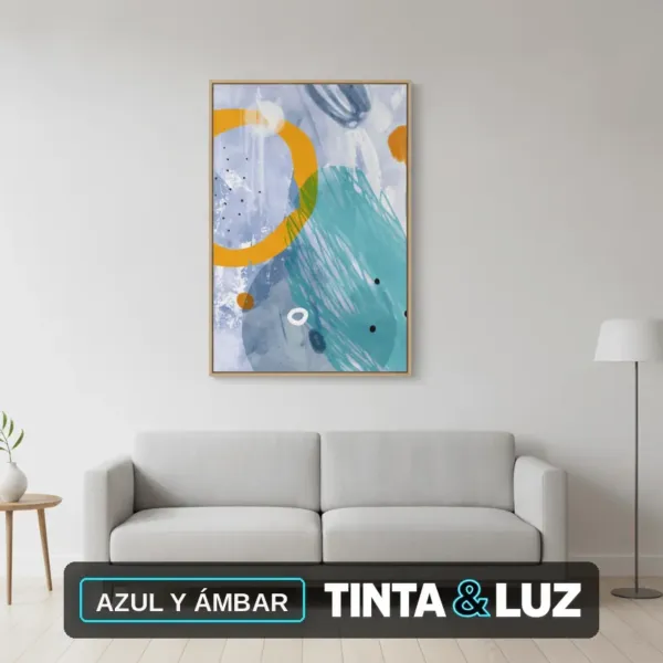 AZUL Y ÁMBAR