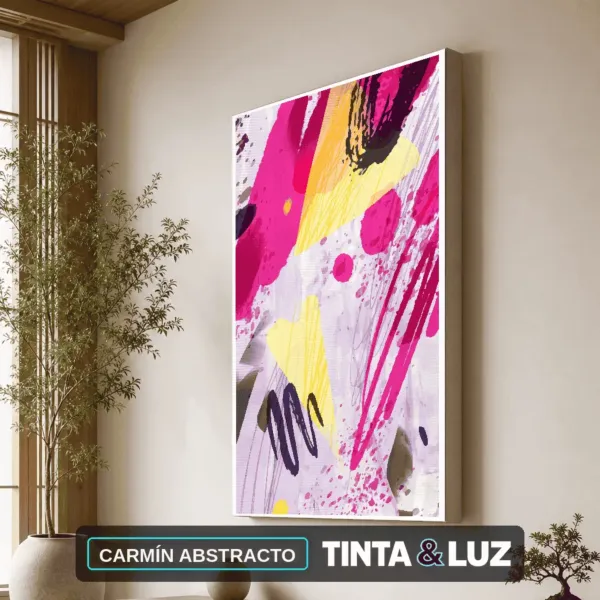 CARMÍN ABSTRACTO