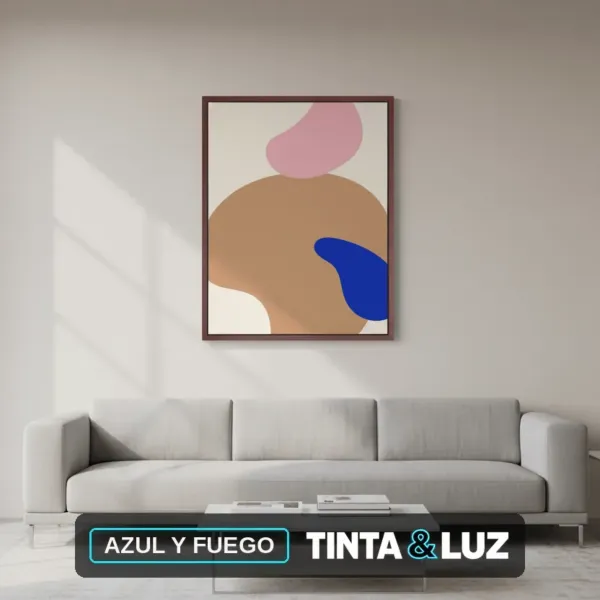 AZUL Y FUEGO
