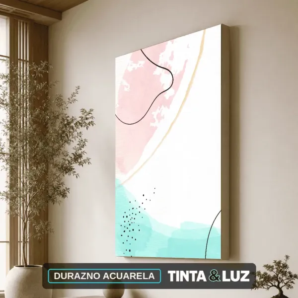 DURAZNO ACUARELA