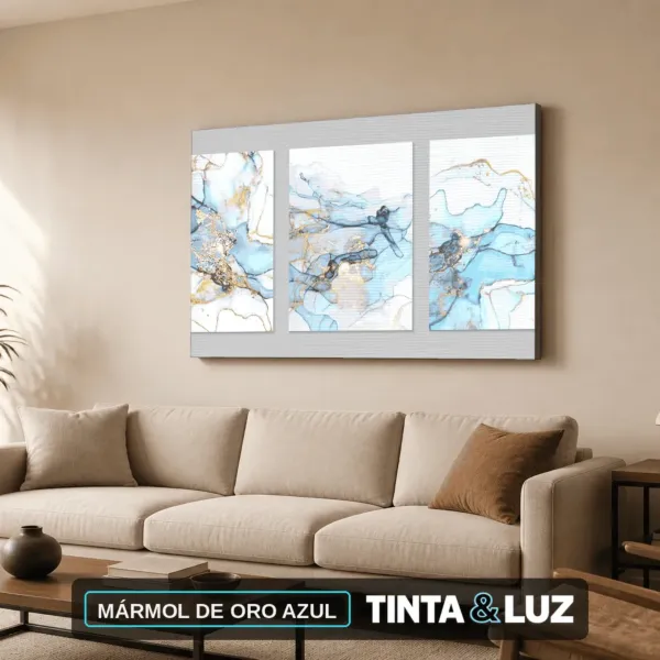 MÁRMOL DE ORO AZUL