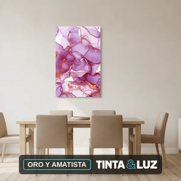 ORO Y AMATISTA