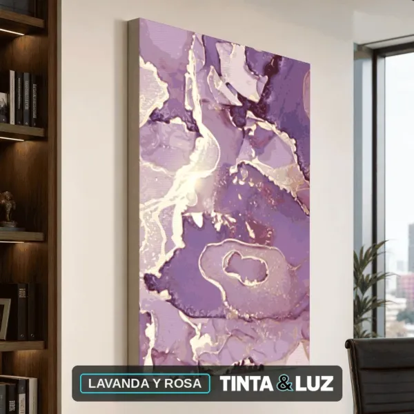 LAVANDA Y ROSA