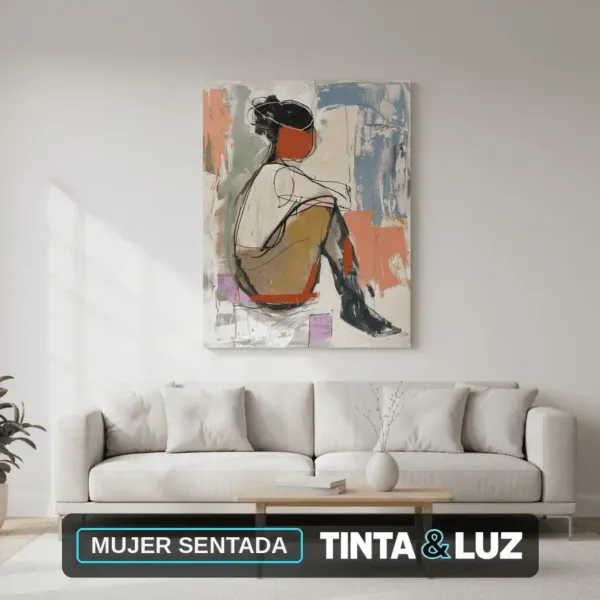 MUJER SENTADA