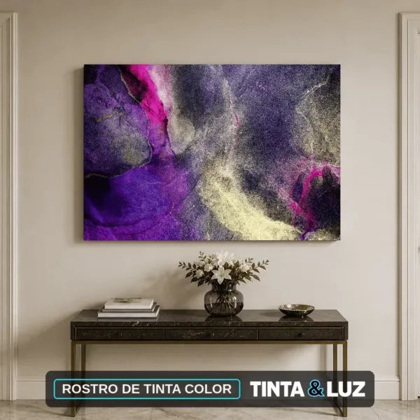 ROSTRO DE TINTA COLOR