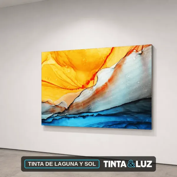 TINTA DE LAGUNA Y SOL
