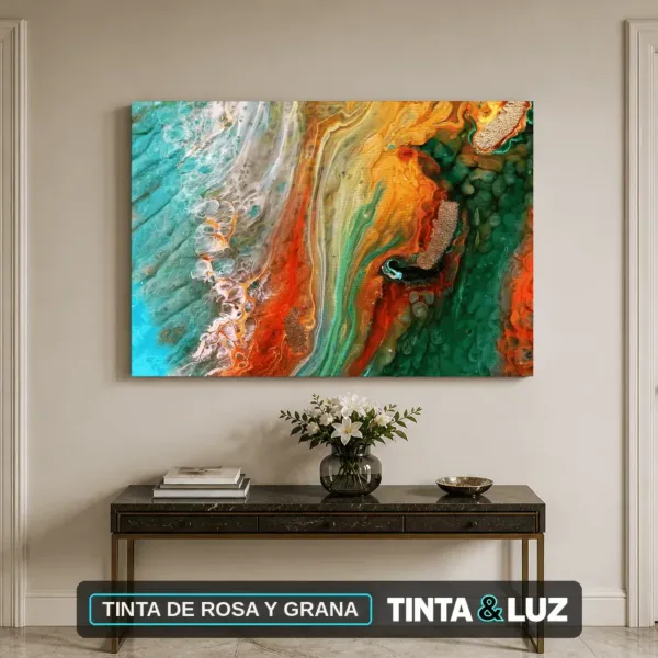 TINTA DE ROSA Y GRANA