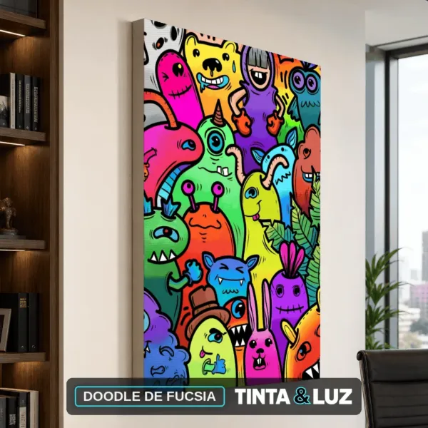DOODLE DE FUCSIA