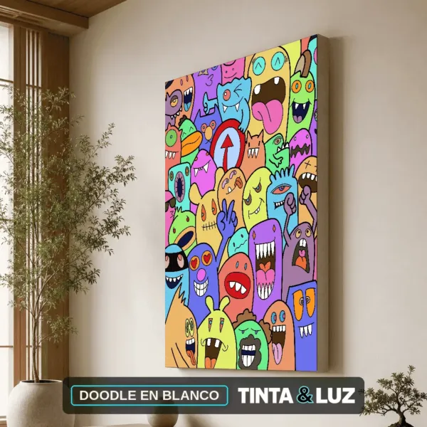 DOODLE EN BLANCO