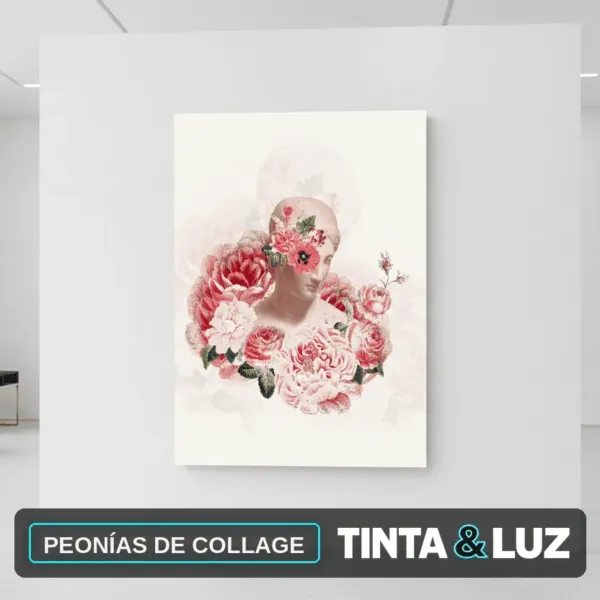 PEONÍAS DE COLLAGE