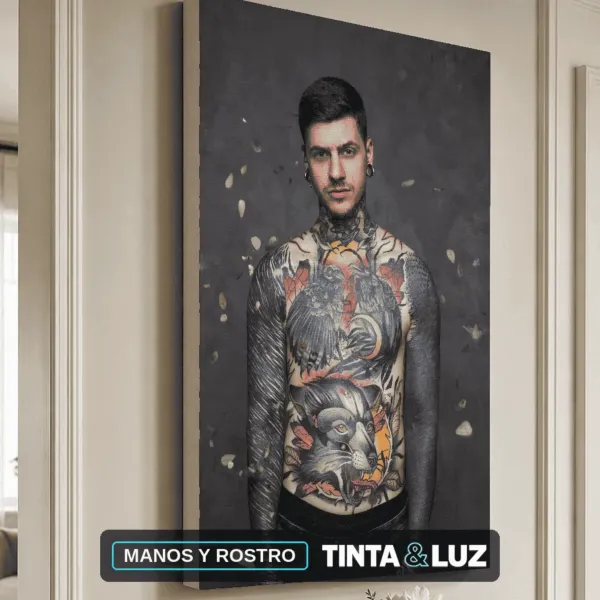MANOS Y ROSTRO