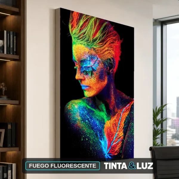 FUEGO FLUORESCENTE