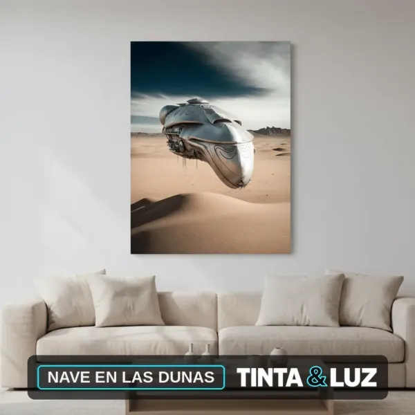NAVE EN LAS DUNAS
