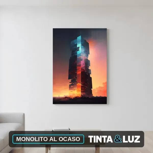 MONOLITO AL OCASO
