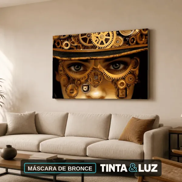 MÁSCARA DE BRONCE