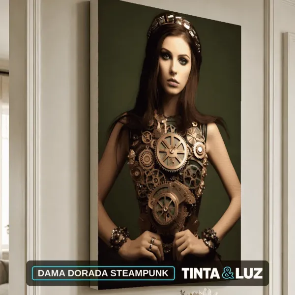 DAMA DORADA STEAMPUNK