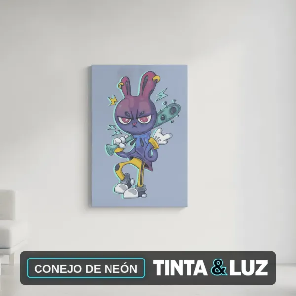 CONEJO DE NEÓN