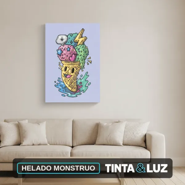 HELADO MONSTRUO