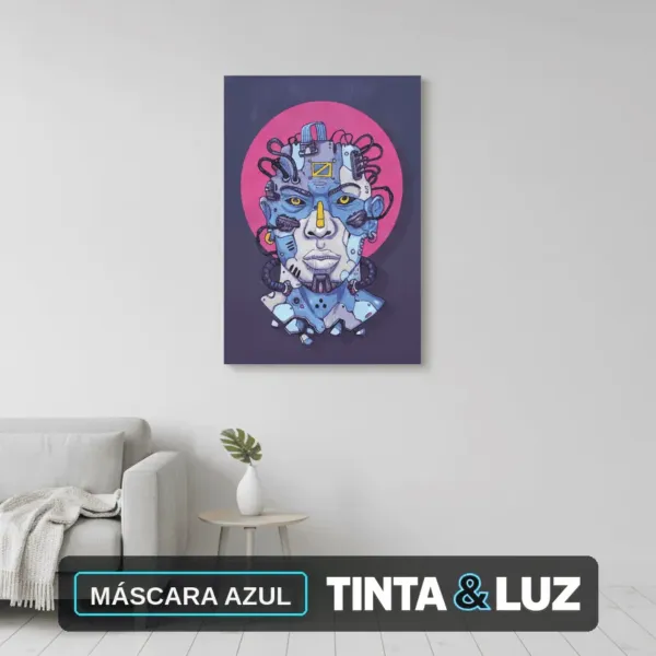 MÁSCARA AZUL