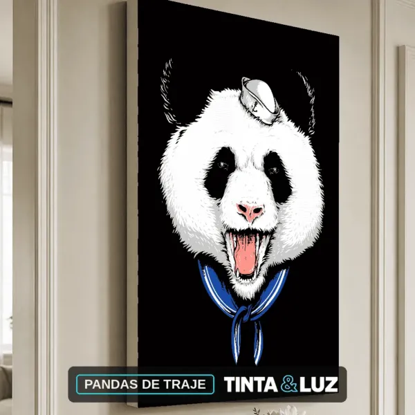 PANDAS DE TRAJE