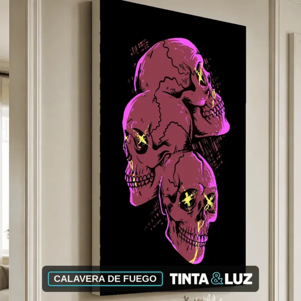 CALAVERA DE FUEGO