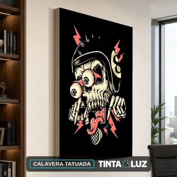 CALAVERA TATUADA