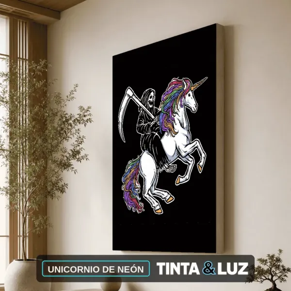 UNICORNIO DE NEÓN