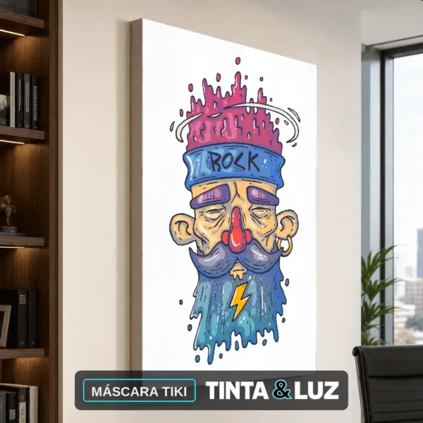 MÁSCARA TIKI