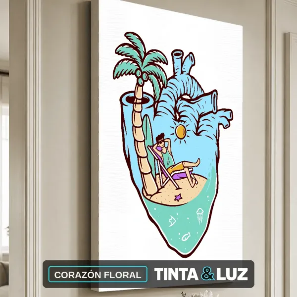 CORAZÓN FLORAL
